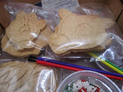 Gluten Free Cookie Kit, Rudolph, Dairy Free, Egg Free, School Safe, Peanut Free, Christmas Movie Night, Cookie Decorating, Holiday Crafts