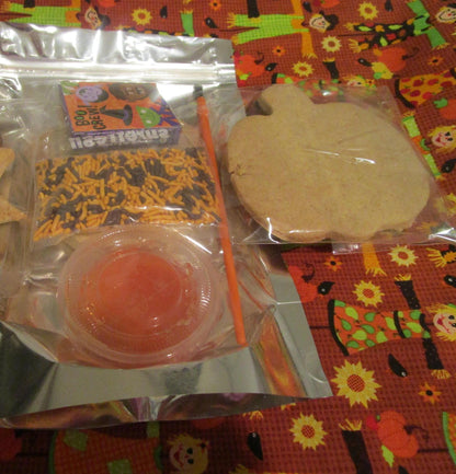 Gluten Free Cookie Kit, Thanksgiving, Dairy Free, Egg Free, School Safe, Peanut Free, Turkey, Pilgrim, Cookie Decorating, Kids Party Pack