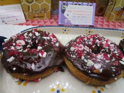 Gluten Free Donuts, Christmas, Hannukah, Thanksgiving, Dairy Free, Vegan, Egg Free, Nut Free, Plant Based Sprinkles, Holiday Gifts, Brunch