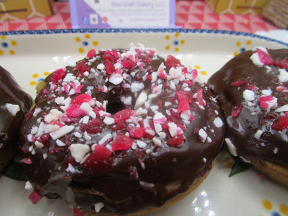 Gluten Free Donuts, Egg Free, Dairy Free, Vanilla, Chocolate, Natural Sprinkle, Vegan, Birthday, Thanksgiving, New Years 2025, Christmas