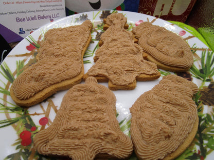 AIP Paleo Cookies, Maple Iced, Christmas, Grain Free, Gluten Free, Organic, Dairy Free, Egg Free, Vegan, Auto Immune Protocol, Low Histamine