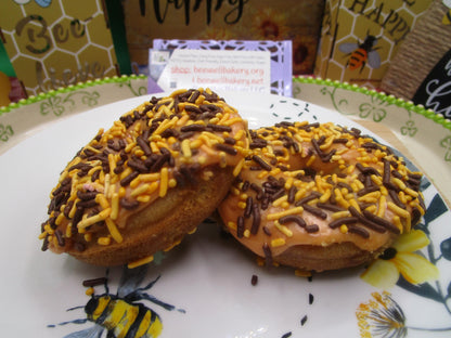 Gluten Free Donuts, Christmas, Hannukah, Thanksgiving, Dairy Free, Vegan, Egg Free, Nut Free, Plant Based Sprinkles, Holiday Gifts, Brunch