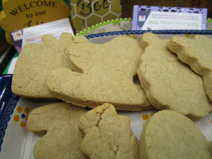 Undecorated Sugar Cookies, Gluten Free, Egg Free, Dairy Free, Vegan, Nut Free, Oat free, Cookie Exchange, DIY Christmas Activity, Sugar Free