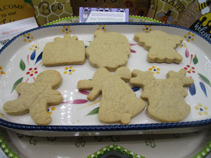 Undecorated Sugar Cookies, Gluten Free, Egg Free, Dairy Free, Vegan, Nut Free, Oat free, Cookie Exchange, DIY Christmas Activity, Sugar Free