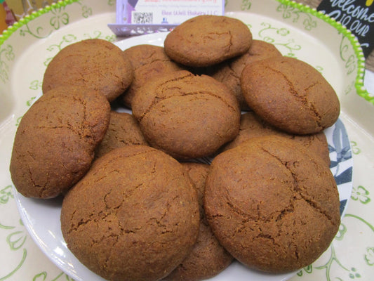 AIP Paleo Tiger Nut Cookies, Gingerbread, Grain Free, Gluten Free, Dairy Free, Egg Free, Autoimmune Protocol, Night Shade Free, Holiday Gift