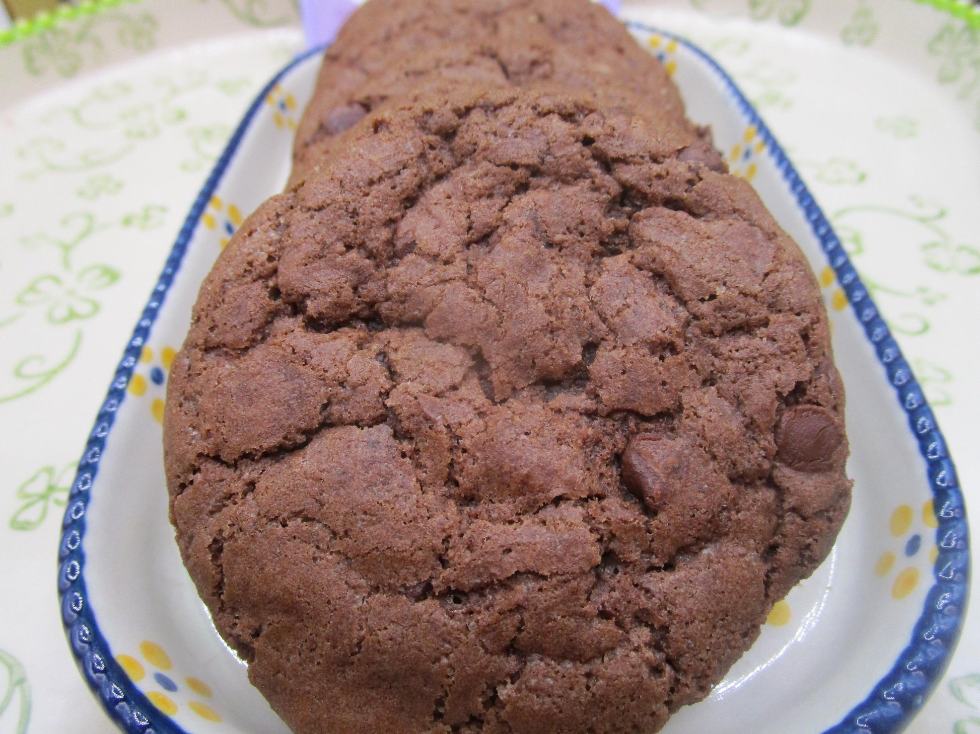 Gluten Free Double Chocolate Chip Cookies, Dairy Free, Egg Free, Nut Free, Oat Free, Organic, Aquafaba, Holiday Gifts, Cookie Exchange,