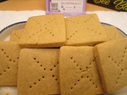 Gluten Free Shortbread Cookies, Dairy Free, Egg Free, Nut Free, Christmas Gifts, Cookie Exchange, Scottish biscuit, Vegan, Holiday Desserts