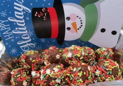 Gluten Free Munchkins, Christmas, Dairy Free, Egg Free, Nut Free, Soy Free, Yeast Free, Class Party snack, School Safe, Holiday Gifts, Vegan