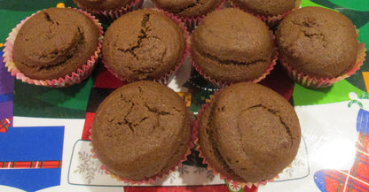 Low Sugar Gingerbread Muffins, Gluten Free, Dairy Free, Vegan, Egg Free, Holiday Breakfast, New Years 2025, Wellness Gifts, Healthy Snacks