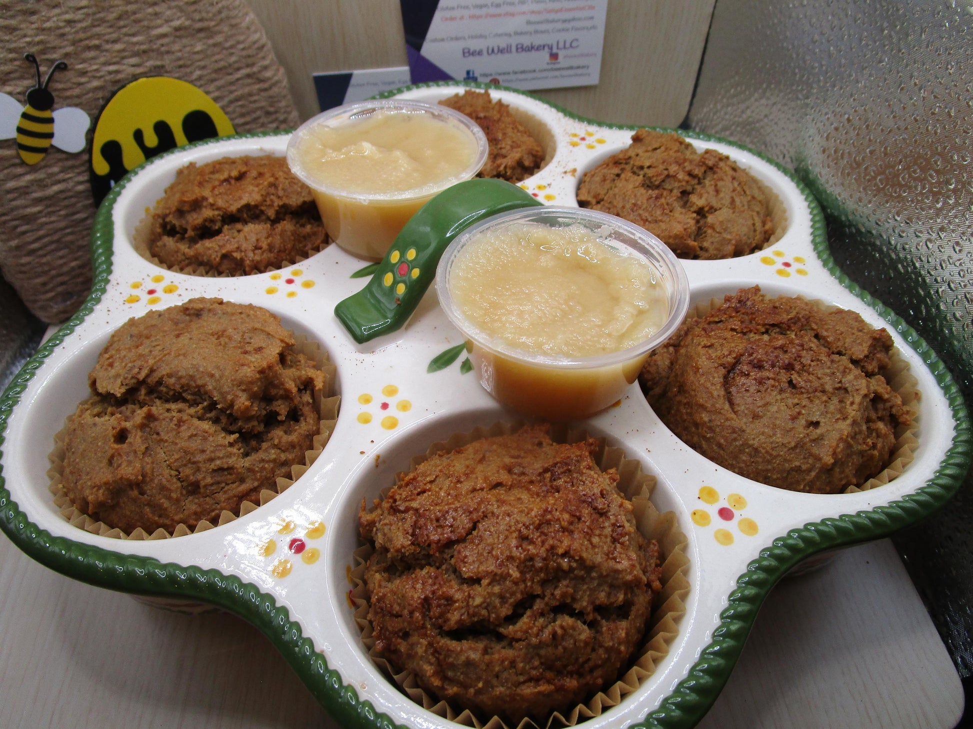 High Protein Muffins, Chai Tea, Gluten Free, Dairy Free, Sugar Free, Egg Free, Vegan, Nut Free, Allergy Friendly Bakery, Fitness snacks