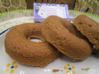AIP Paleo Donuts, Grain Free, Gluten Free, Dairy Free, Vegan, Soft baked, Maple Sugar, Nut Free, Low FODMAP, Low Sugar snack, Wellness Gift