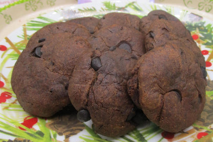 AIP Paleo, Tiger Nut, Carob Peppermint Cookies, Gluten Free, Dairy Free, Egg Free, Grain Free, Autoimmune Protocol, Holiday Gift, Soft Baked