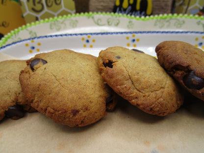 Gluten Free High Protein Chocolate Chip Cookies, Sugar Free Fitness Gifts, Dairy Free snacks, Vegan protein, Low Carb desserts, School Safe