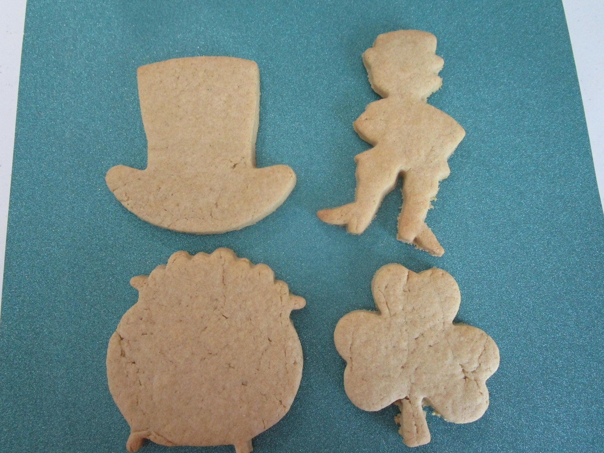 Gluten Free Cookie Kit, Saint Patrick's Day, Dairy Free, Egg Free, School Safe, Peanut Free, Decorating, Clover, Leprechaun, Sugar Free