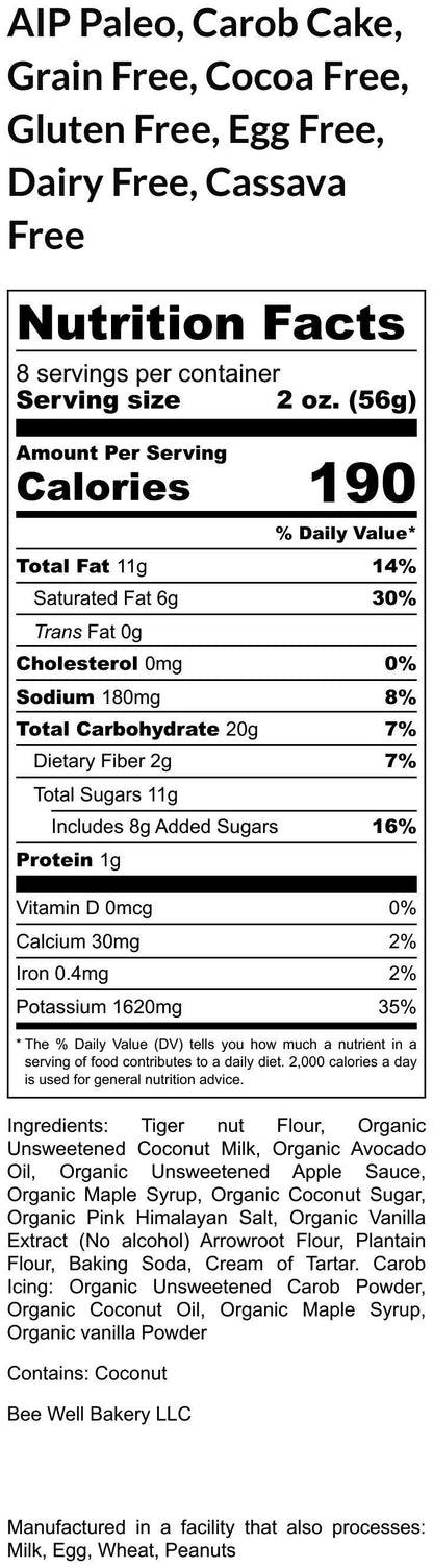 AIP Paleo Cupcakes, Carob, Grain Free, Vegan, Gluten Free, Egg Free, Dairy Free, Cassava Free, Nut Free, Autoimmune Protocol, Birthday Gifts