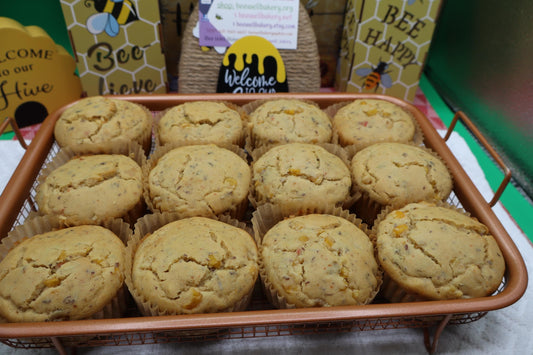 High Protein Corn Muffins, Mexican, Sugar Free, Dairy Free, Vegan, Egg Free, Nut Free, Cornbread, Jalapeno, Cinco De Mayo, Low Fat, Fitness