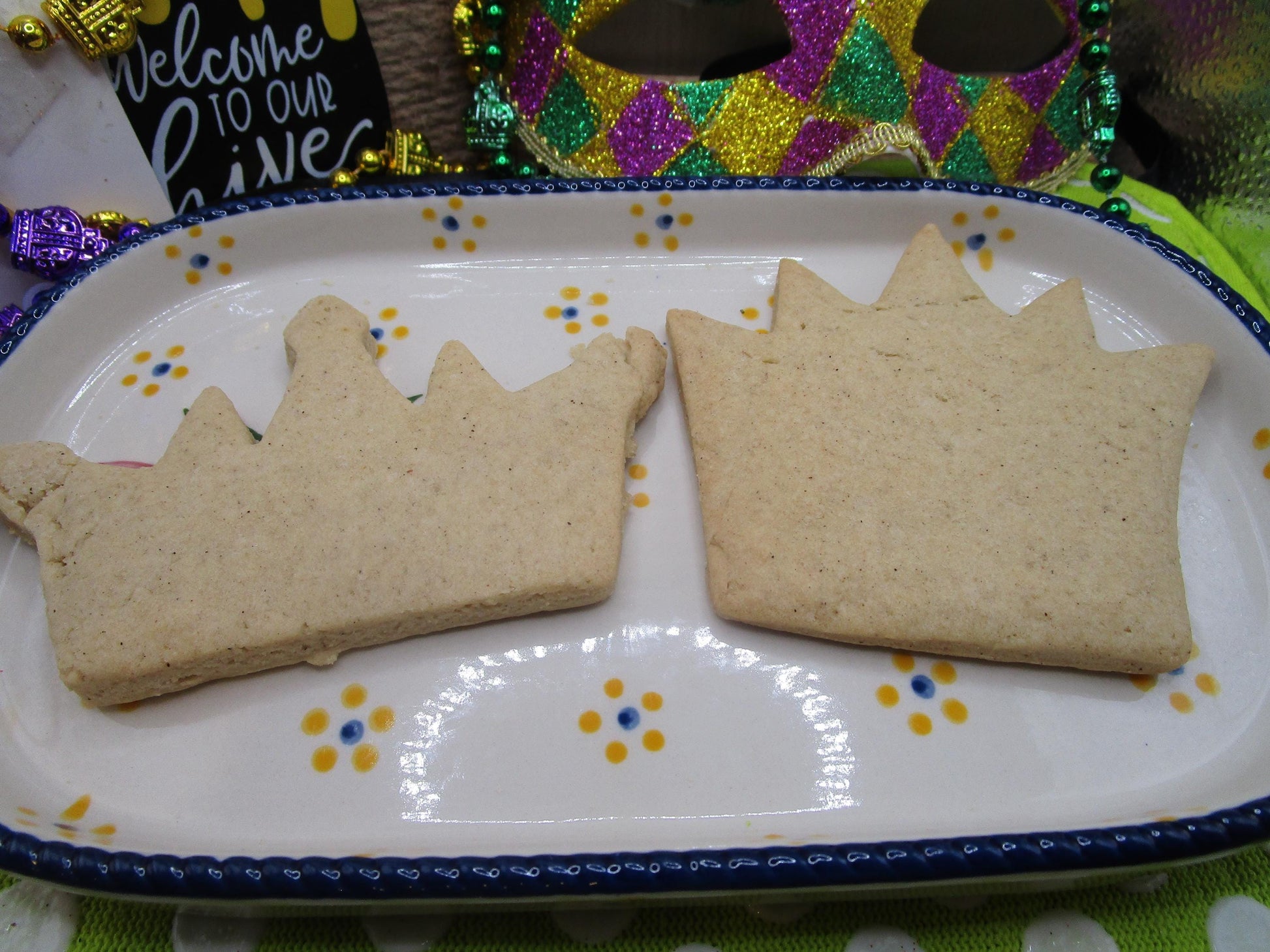 Gluten Free Cookie Kit, Mardi Gras, Dairy Free, Egg Free, Peanut Free, Cookie Decorating, Sugar Free, Carnival, Louisiana, Fat Tuesday Craft