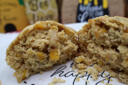 Gluten Free Mexican Corn Muffins, Dairy Free, Vegan, Egg Free, Nut Free, Corn Bread, Spicy, Rosemary, BBQ, Low Sugar Snack, Mediterranean