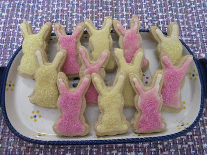 Sugar Free Cookies, Easter, Gluten Free, Dairy Free, Vegan, Egg Free, Nut Free, Healthy Gifts, Spring Dessert, Plant based Colors, Bunny