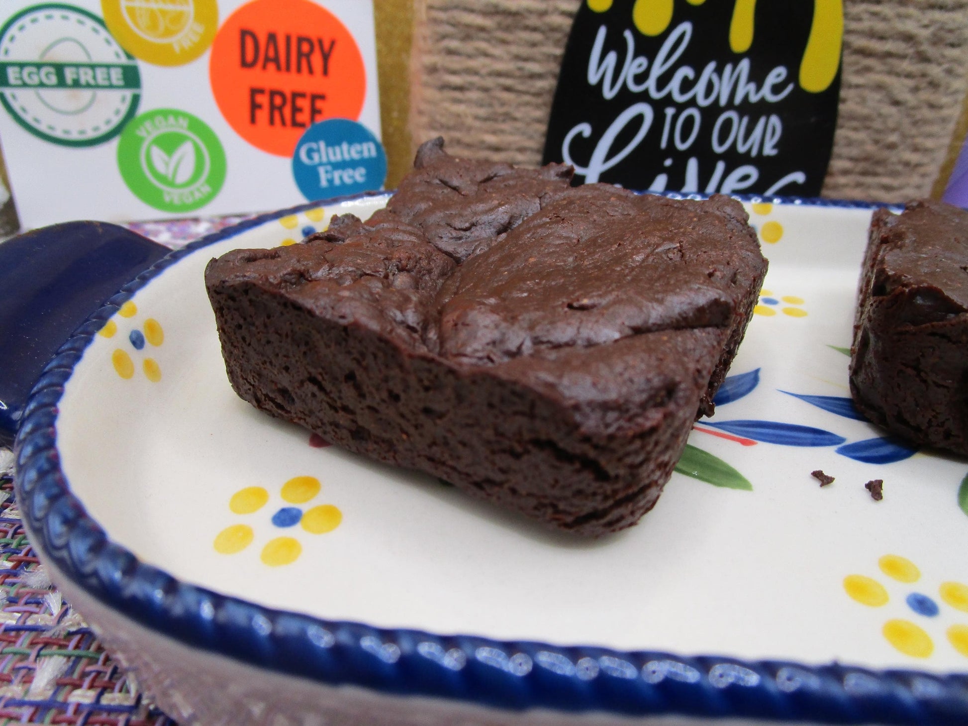 AIP Paleo Brownies, Reduced Sugar, Reduced Fat, Gluten Free, Dairy Free, Egg Free, Nut Free, Tiger Nut Flour, Carob, Grain Free, Hashimoto