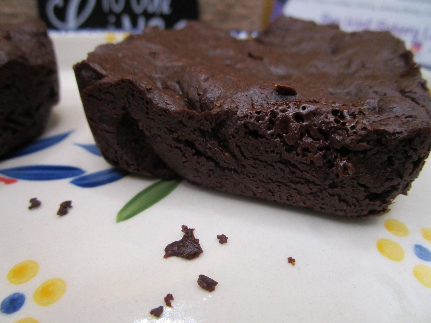 AIP Paleo Brownies, Reduced Sugar, Reduced Fat, Gluten Free, Dairy Free, Egg Free, Nut Free, Tiger Nut Flour, Carob, Grain Free, Hashimoto