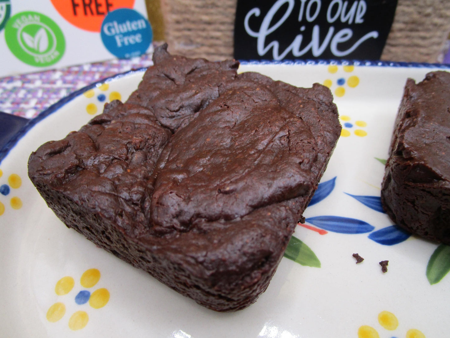 AIP Paleo Brownies, Gluten Free, Dairy Free, Low Sugar, Low Fat, Vegan, Nut Free, Tiger Nut Flour, Autoimmune Protocol snack, Cassava Free