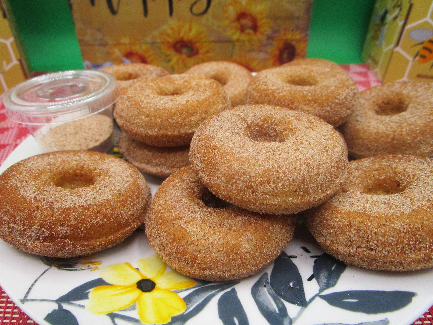 Gluten Free Mini Donuts, Cinnamon, French Toast, Dairy Free, No Refined Sugar, Egg Free, Vegan, Easter Day Brunch, Low fat, Nut Free Snack