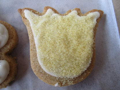 Sugar Free Cookies, Iced, Gluten Free, Egg Free, Dairy Free, Vegan, Peanut Free, Low Calorie, Butterflies, Flower Cookies, Birthday Gifts