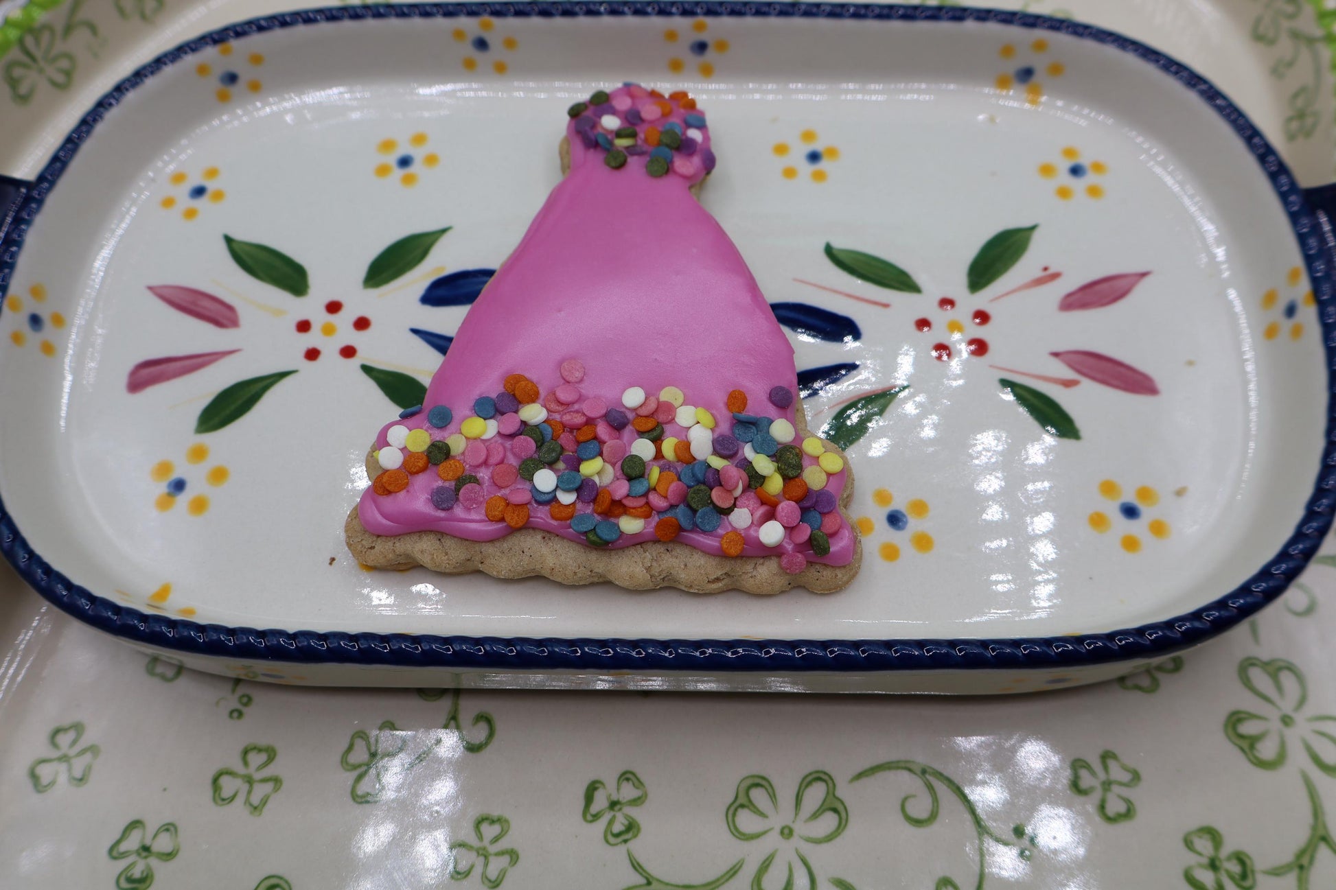 Gluten Free Sugar Cookies, Confetti Party Hats, Dairy Free, Egg Free, Peanut Free, Vegan, Natural Colors, Birthday Celebration, Cookie Favor