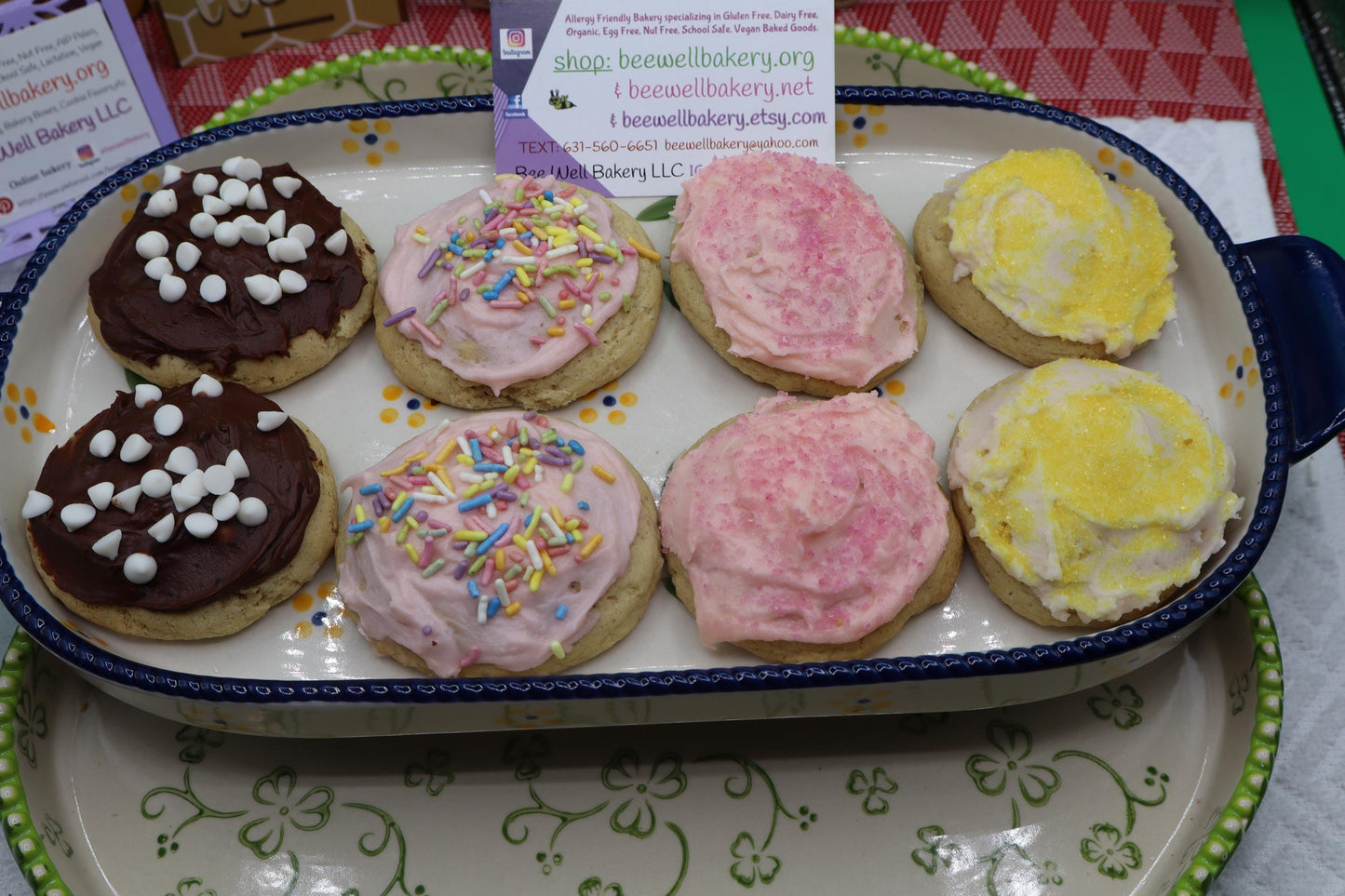 Gluten Free Cookies, Dairy Free, Peanut Free, Oat Free, Crumbl cookies, Allergy Friendly Bakery, Smores, Vanilla Birthday, Pink Lemonade