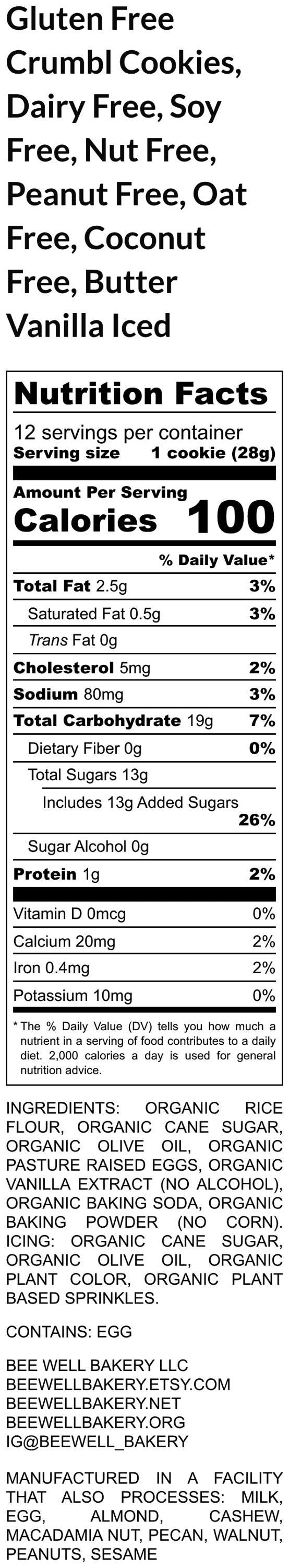 Gluten Free Cookies, Dairy Free, Peanut Free, Oat Free, Crumbl cookies, Allergy Friendly Bakery, Smores, Vanilla Birthday, Pink Lemonade