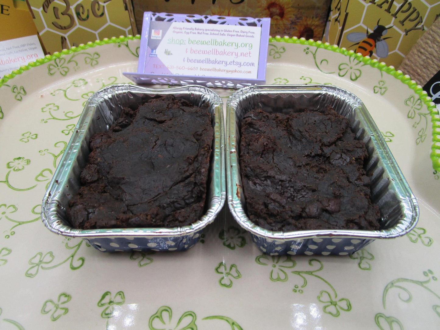 High Protein Chocolate Pudding Cake, Gluten Free, Dairy Free, Nut Free, Vegan, Allergy Friendly Bakery, Fitness Gifts, Low Carb, Low Sugar