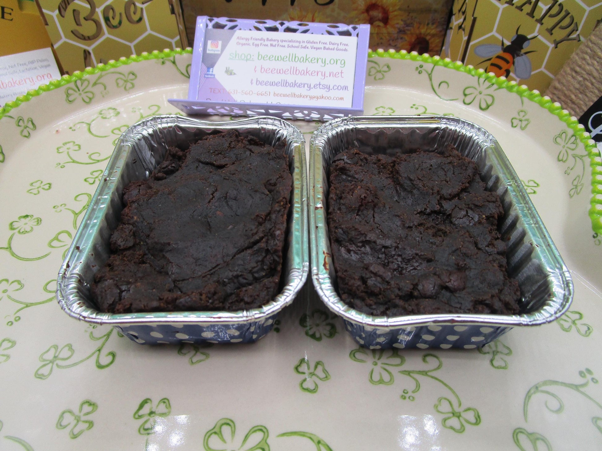 High Protein Chocolate Pudding Cake, Gluten Free, Dairy Free, Nut Free, Vegan, Allergy Friendly Bakery, Fitness Gifts, Low Carb, Low Sugar