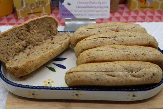 Grain Free Hot Dog Rolls, Vegan, Paleo, Gluten Free, Dairy Free, Yeast Free, Nut Free, Allergy Friendly bakery, Organic, Hamburger Buns, BBQ