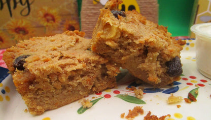 AIP Paleo Carrot Cake, Gluten Free, Grain Free, Egg Free, Dairy Free, Nut Free, Tiger Nut, Reduced Sugar snacks, Autoimmune Protocal Gifts