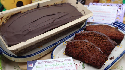 High Protein Chocolate Sourdough Cake, Sugar Free, Gluten Free, Dairy Free, Egg Free, Vegan, Nut Free, Birthday Gift, Fitness Dessert