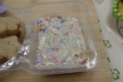 Gluten Free, Dunk a Roo's, Dairy Free Cookie & Frosting, Vegan, Egg free, Nut Free, Natural Sprinkles, Birthday Cake, Back to School Snacks