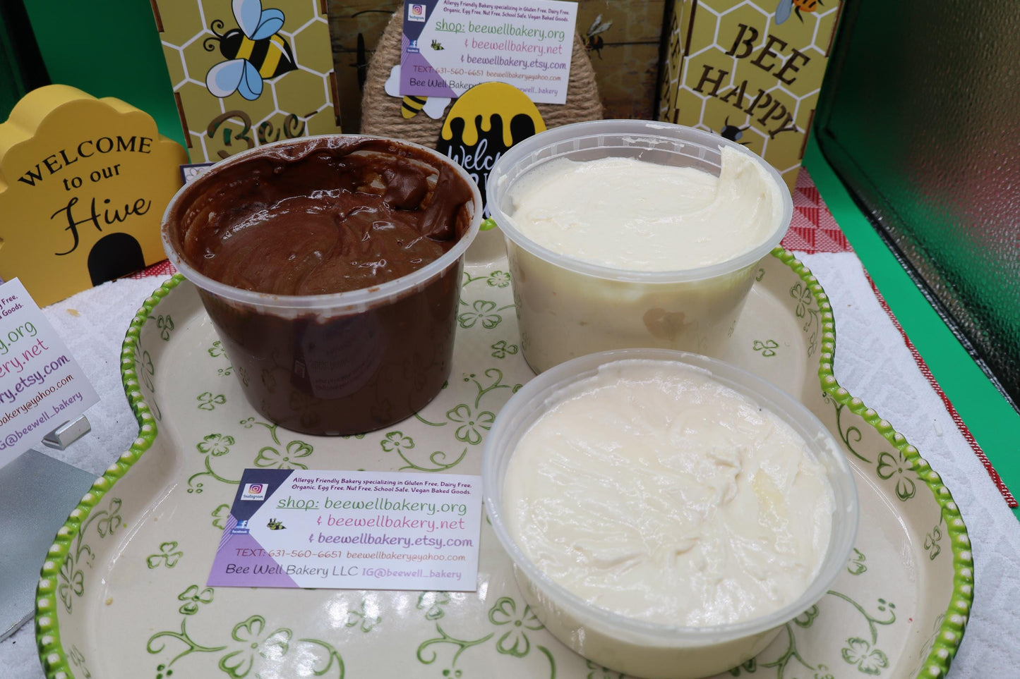 Gluten Free Frostings, Vegan, Egg Free, Dairy Free, Soy Free, AIP Paleo, Keto, Sugar Free, High Protein, Low Carb, Natural Colors, Cakes