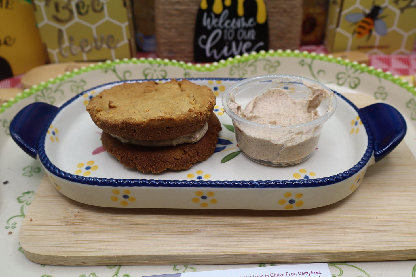 High Protein Cookie Sandwich, Fall Flavors, Gluten Free, Sugar Free, Dairy Free, Egg Free, Pumpkin Spice, Apple Spice, Gingerbread, Fitness
