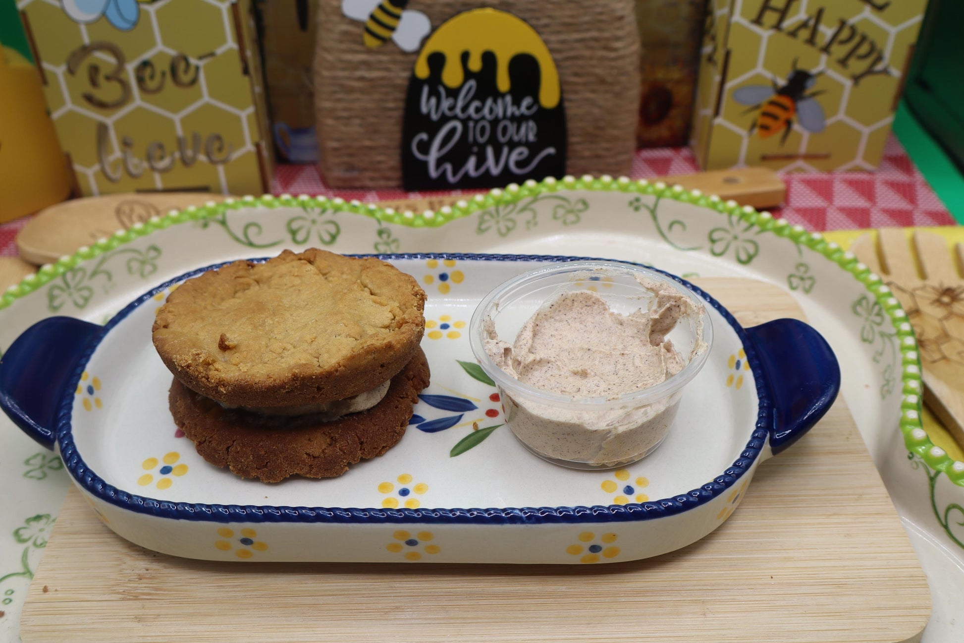 High Protein Cookie Sandwich, Fall Flavors, Gluten Free, Sugar Free, Dairy Free, Egg Free, Pumpkin Spice, Apple Spice, Gingerbread, Fitness