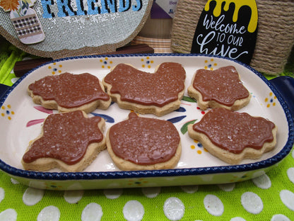 Gluten Free Sugar Cookies, Egg Free, Dairy Free, Vegan, Nut Free, School Safe, Thanksgiving, Turkey, Leaves, Pumpkin, Acorn, classroom party