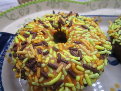 Gluten Free Donuts, Dairy Free, Egg Free, Nut Free, Vegan, July 4th Desserts, Natural Sprinkles, Red White Blue, Patriotic, USA Celebration