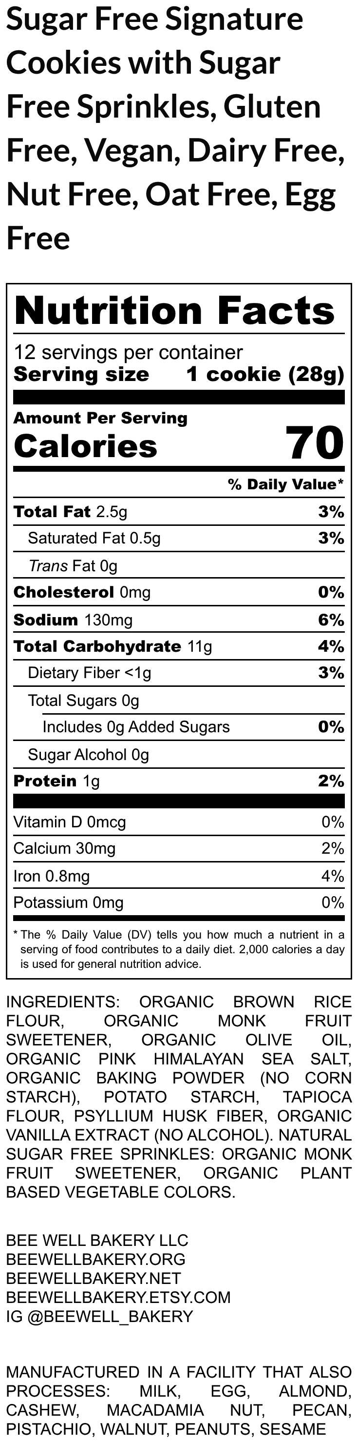 Sugar Free Advent Cookie Calendars, Gluten Free, Dairy Free, Vegan, Christmas Tradition Countdown, Holiday Gifts, Diabetic Friendly treats