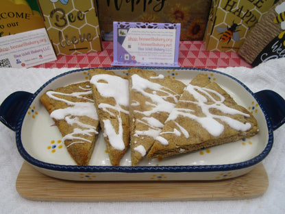 Gluten Free Almond Joy Keto Scone, Grain Free, Dairy Free, Vegan, Low Carb, Sugar free Clean Bakery Treat, Halloween Special, Many Flavors