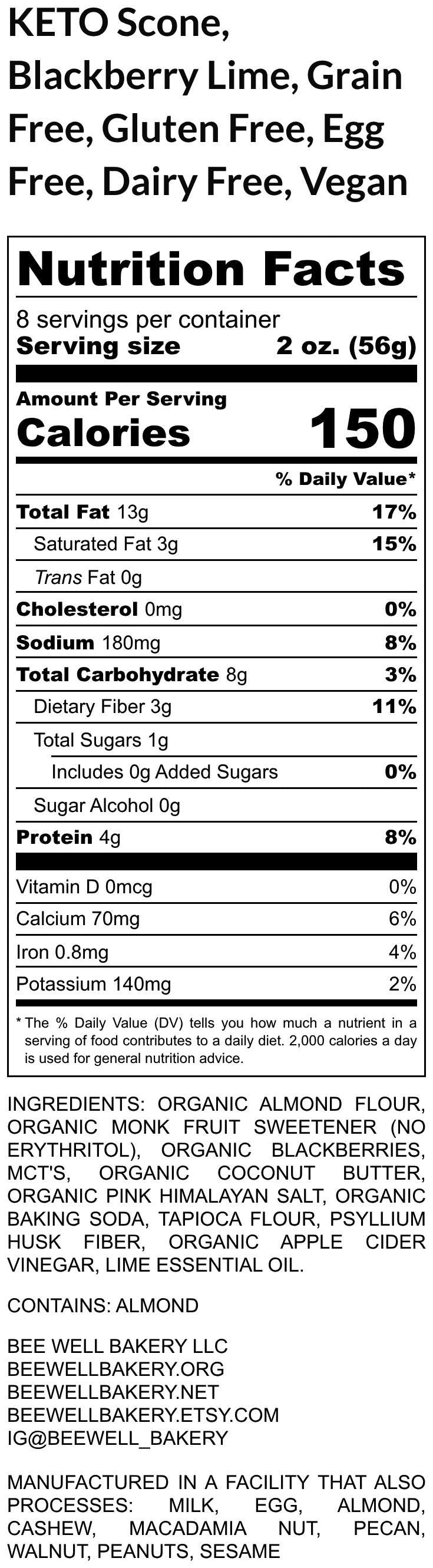 Keto, Vegan, 7 Layer Magic Bar Scones– Sugar Free, Dairy Free, Low Carb, Gluten Free, Grain Free,