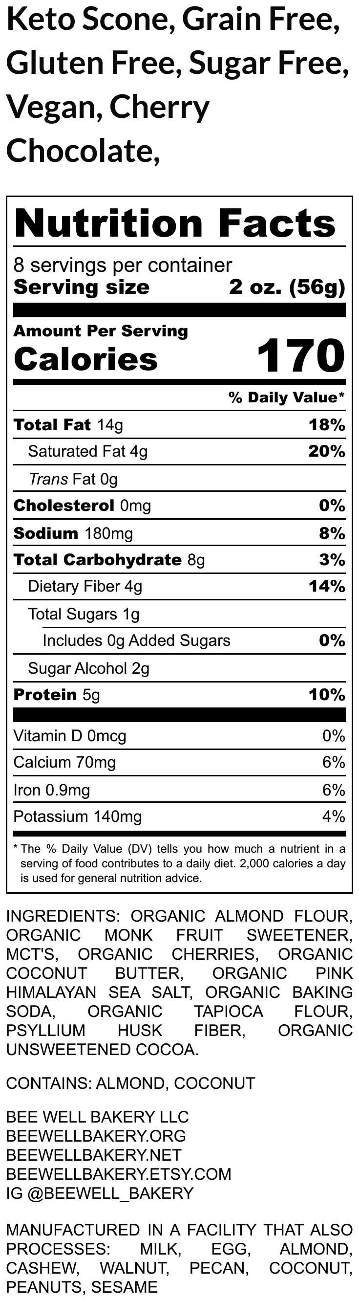 Keto, Vegan, 7 Layer Magic Bar Scones– Sugar Free, Dairy Free, Low Carb, Gluten Free, Grain Free,