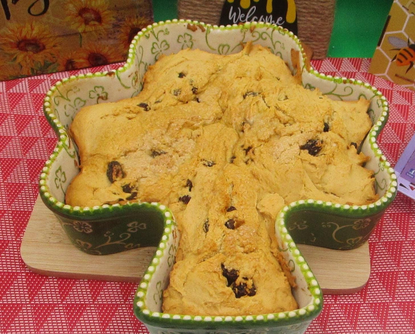 Sugar Free Irish Soda Bread, Gluten Free, Vegan, Dairy Free, Egg Free, Saint Patrick Day, No Refined Sugar, No Erythritol, Allulose, Clover