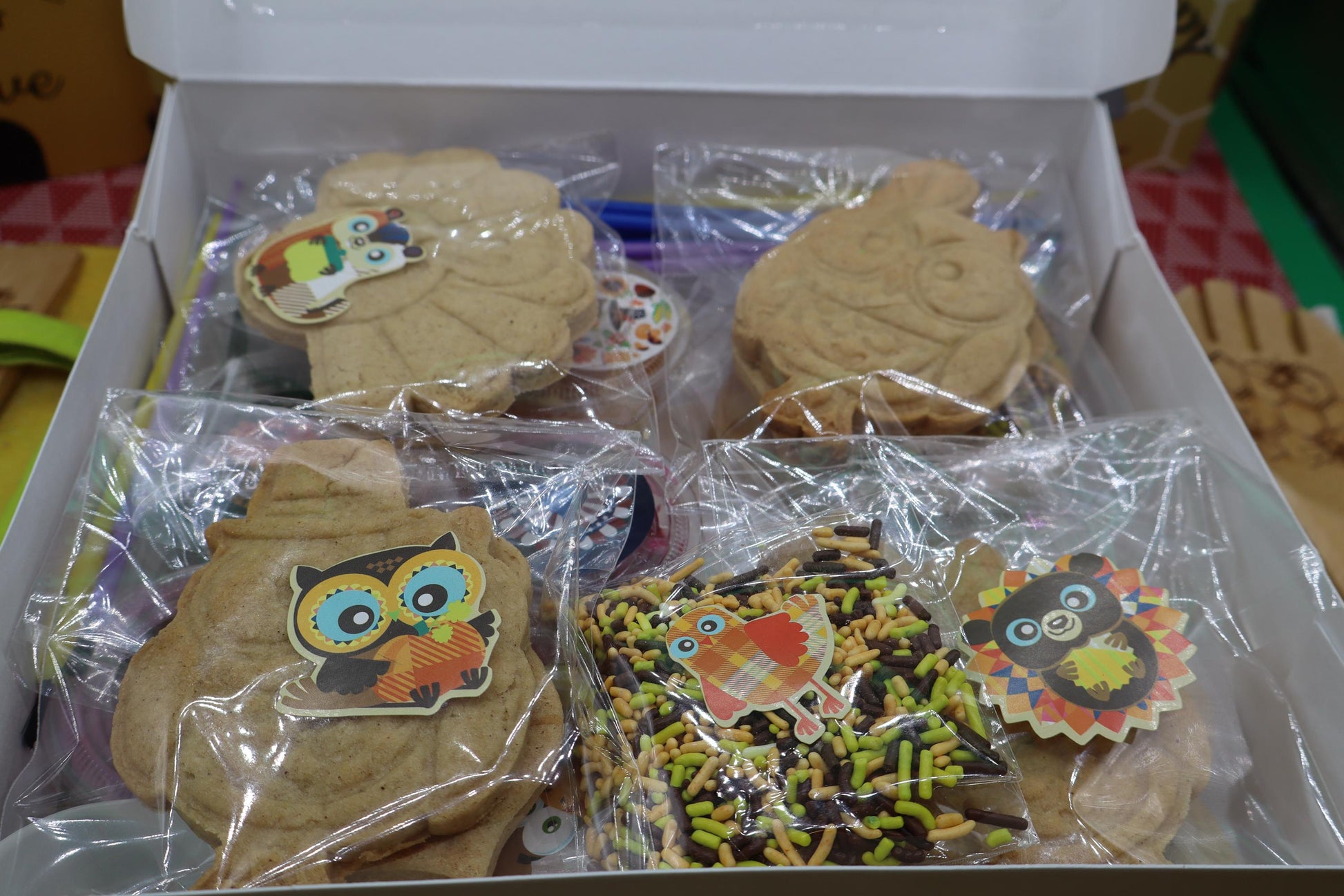Thanksgiving Gluten-Free Cookie Decorating Kits, Allergy-Friendly, Dairy Free, Peanut Free, Natural Colors, Sugar Free, School Party Treats
