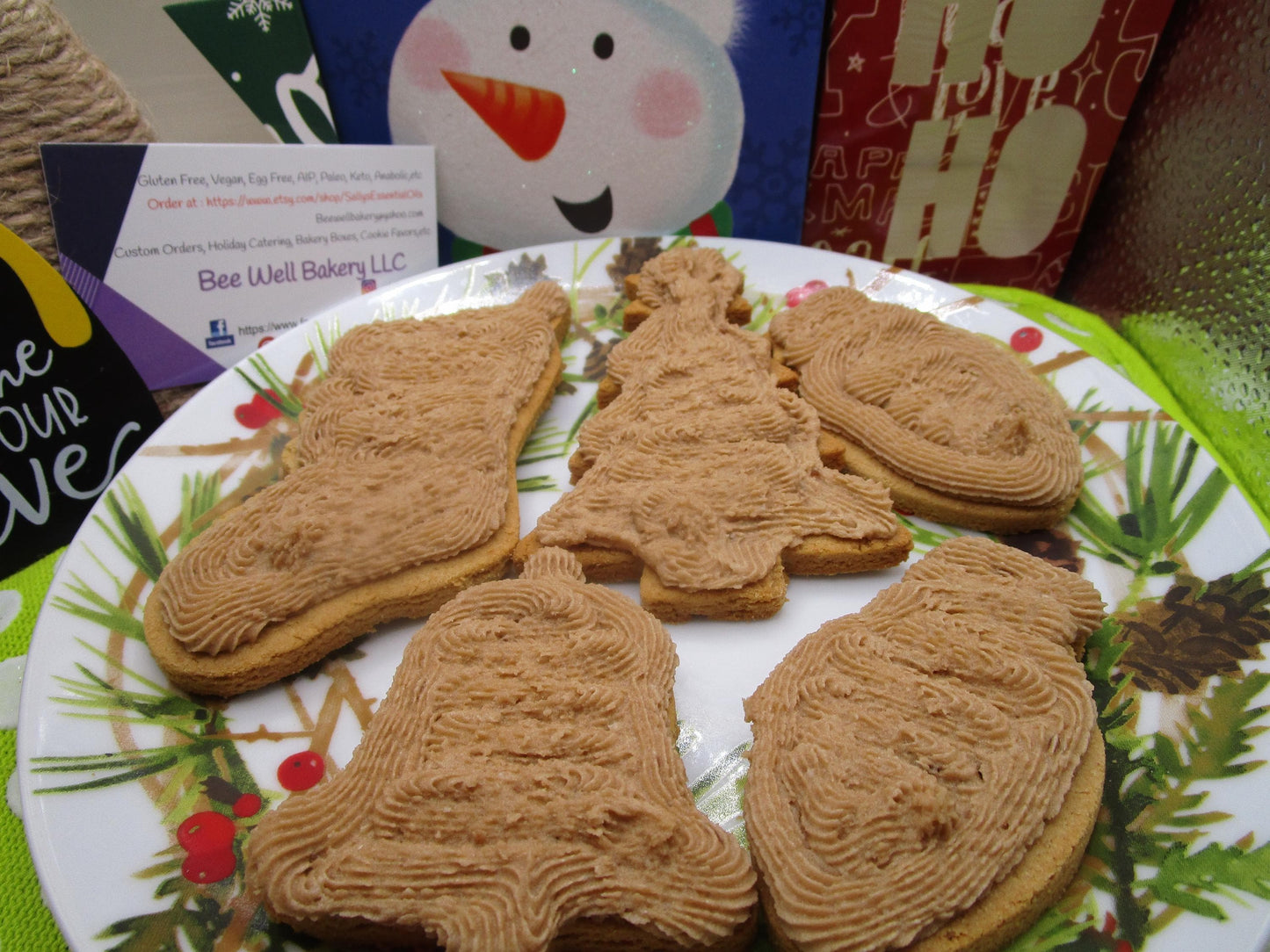 AIP Paleo Maple Iced Sugar Cookie, Christmas, Gluten Free, Grain Free, Dairy Free, Vegan, No Refined Sugar Sweets, AIP Protocol, Hannukah