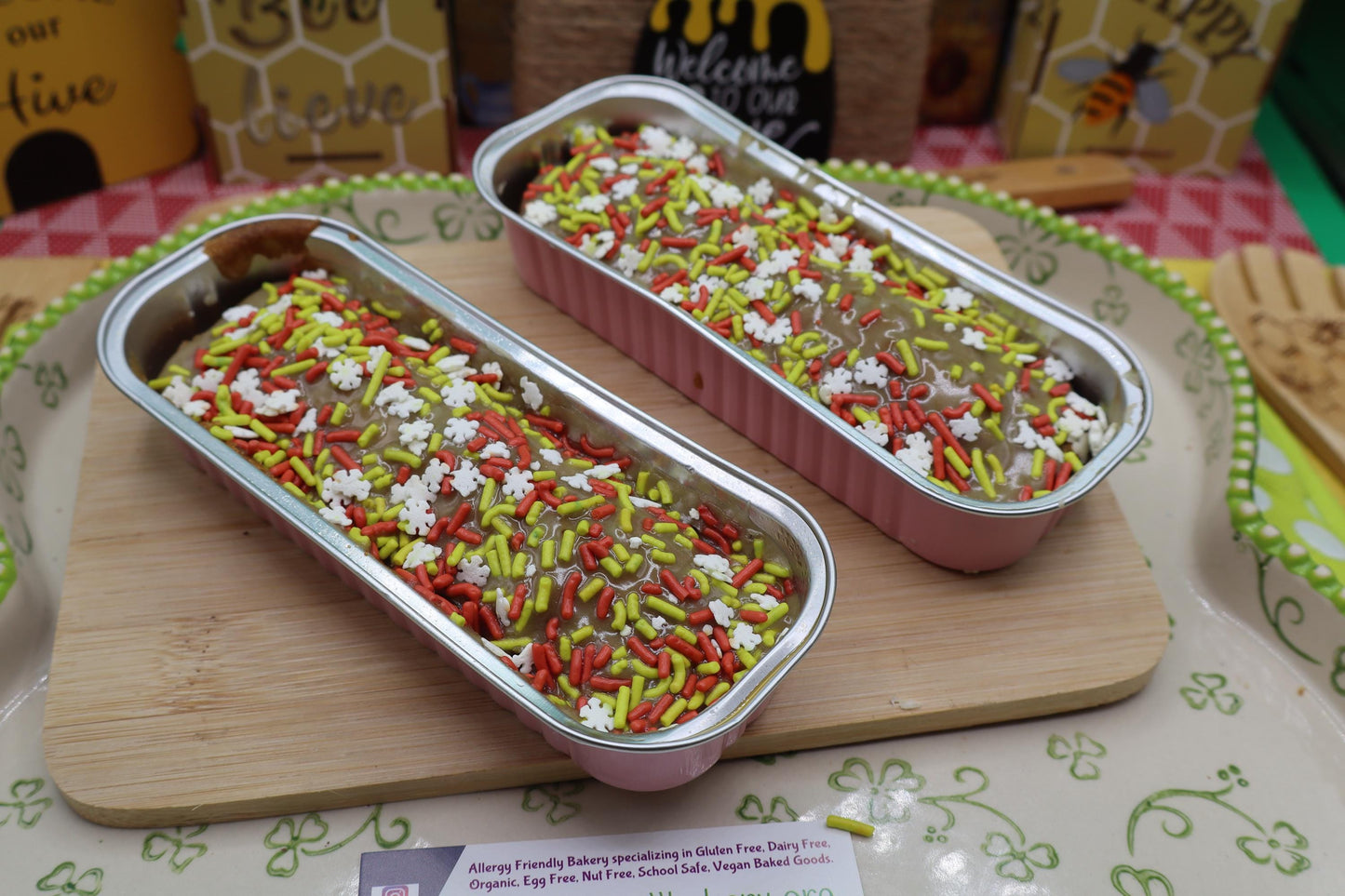 Gluten Free & Dairy Free 12 Days of Christmas Bakery Box: Allergy Friendly Treats for Little Christmas Countdown, Vegan, Cookies, Cakes etc